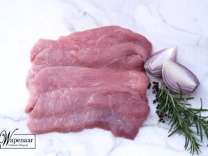 Schnitzels ongepaneerd 500 gram